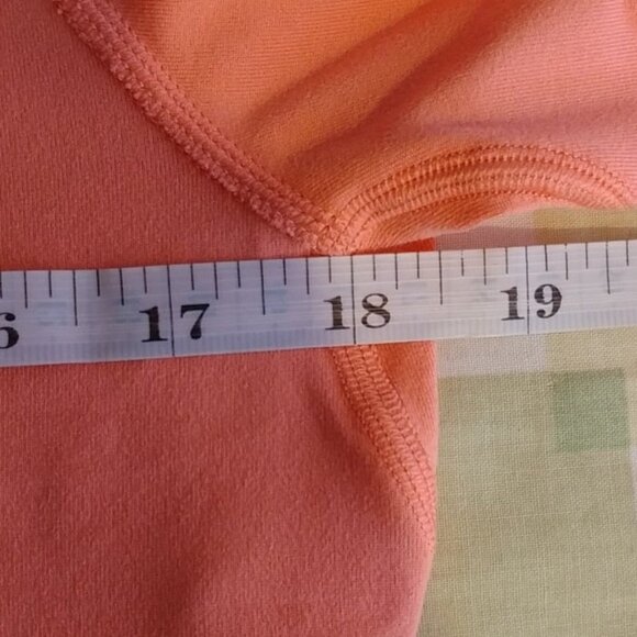 Nike Women's Peach Pink Quality Active Attire Dri-Fit Half Zipper Top Size M - Picture 5 of 7